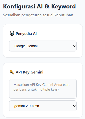 Pengelolaan akses AI dan cadangan otomatis